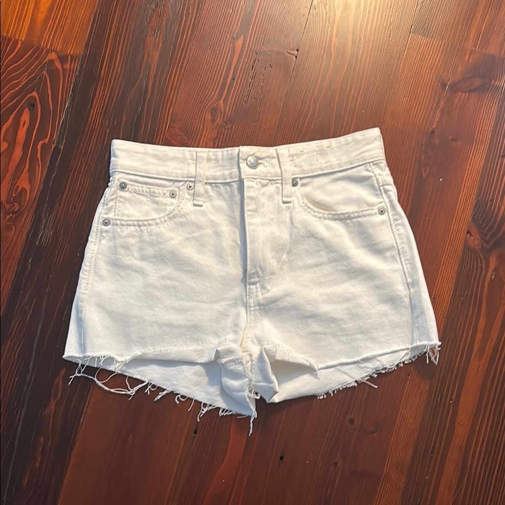 White Denim Women's Shorts